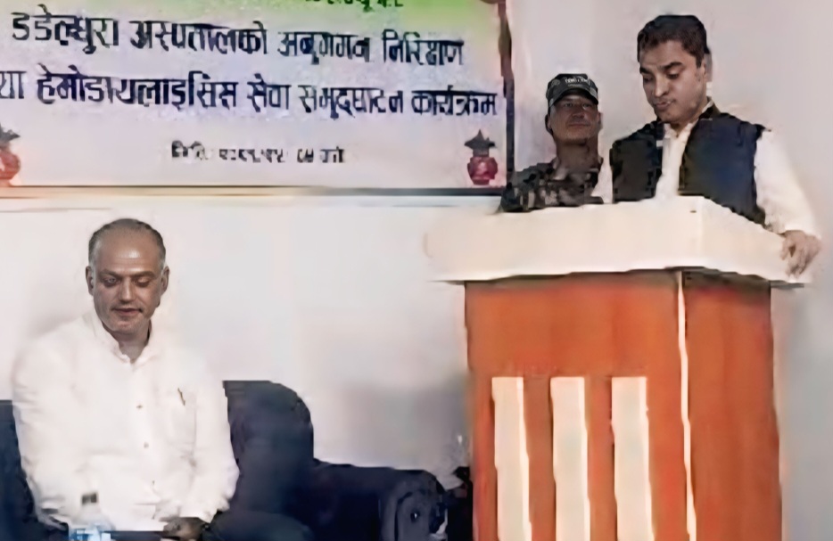 डडेल्धुरा अस्पतालमा हेमोडायलाइसिस सेवा सुरु,मन्त्री पौडेलले गरे उद्घाटन