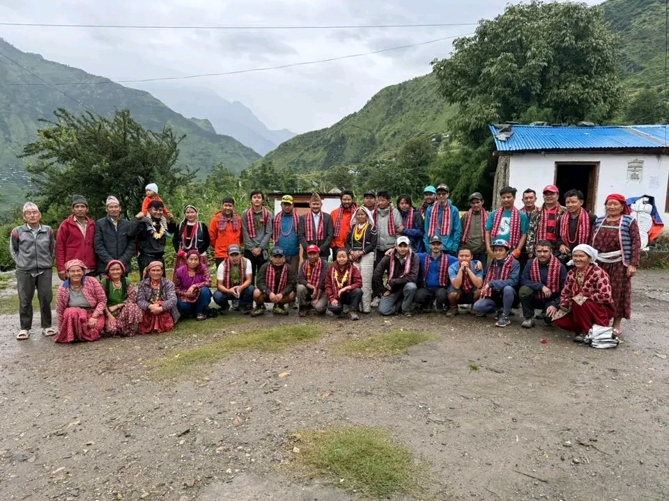 अपिहिमालमा पर्वतारोहण प्रशिक्षण टोलीलाई बिदाइ