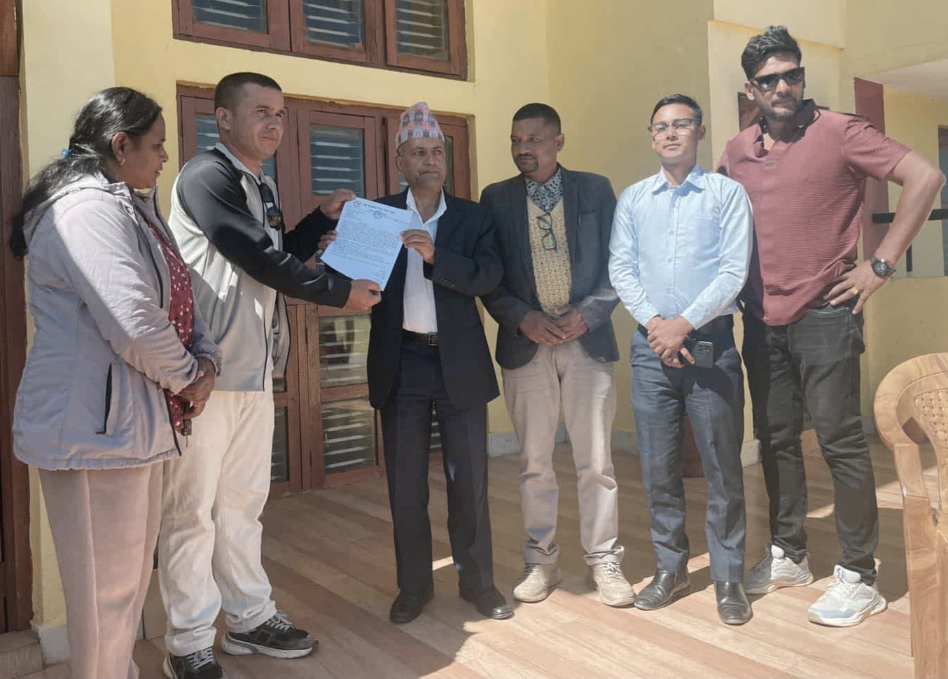 डडेल्धुरा वाईसीएलद्वारा तथ्यहीन आरोप लगाउनेमाथि कानूनी कारबाहीको माग गर्दै गृहमन्त्रीलाई ज्ञापनपत्र