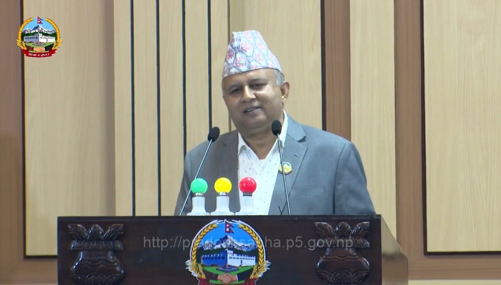 लुम्बिनीका मुख्यमन्त्री शंकर पोखरेलले दिए राजीनामा