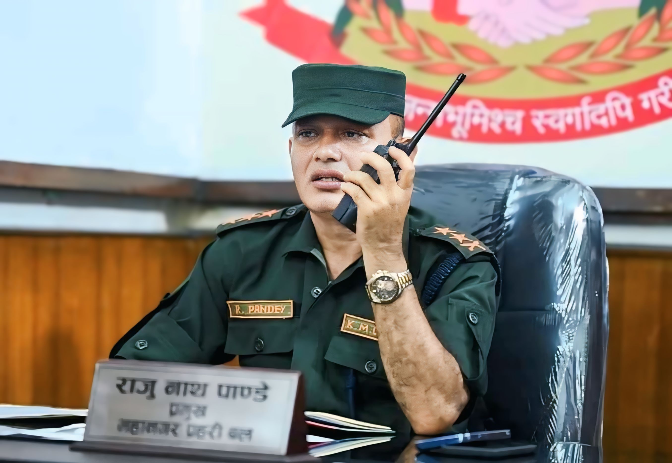 काठमाडौं महानगरका प्रहरी प्रमुख पाण्डे निलम्बित