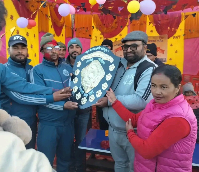 अजयमेरुमा चौथो उपराष्ट्रपति रनिङ शिल्ड सम्पन्न,बालकल्याण मा.वि प्रथम