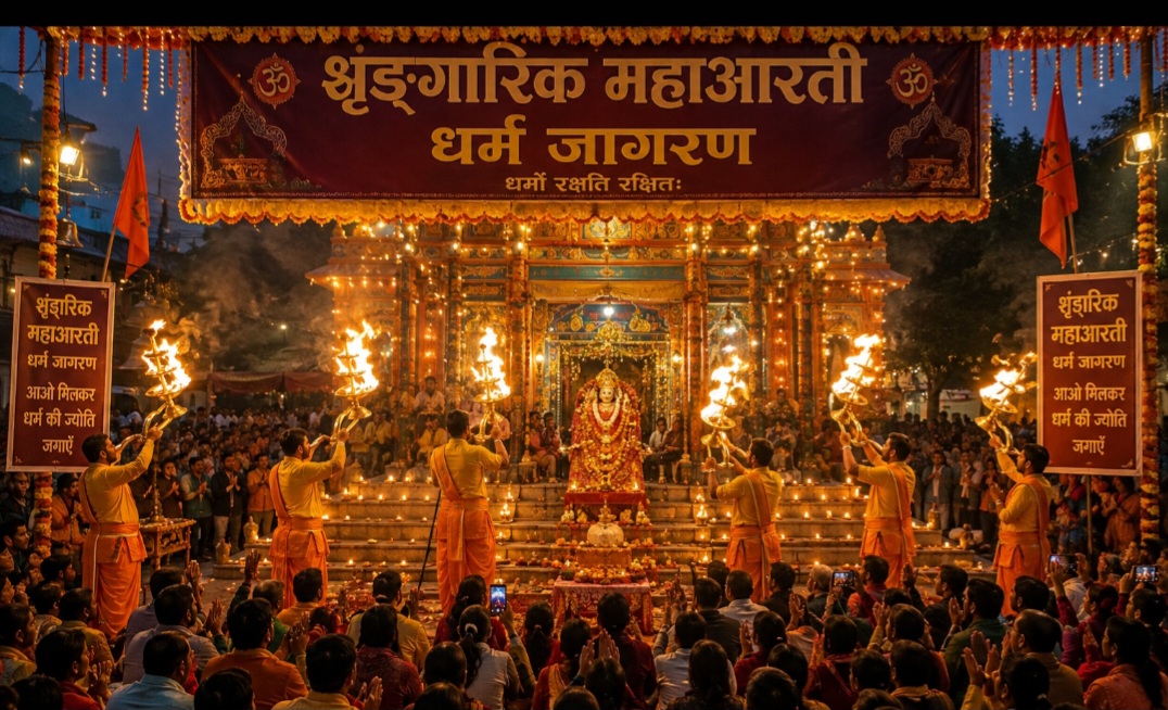आलितालमा शैक्षिक विकाससँगै धर्म जागरणका लागि महाआरती महोत्सव हुँदै