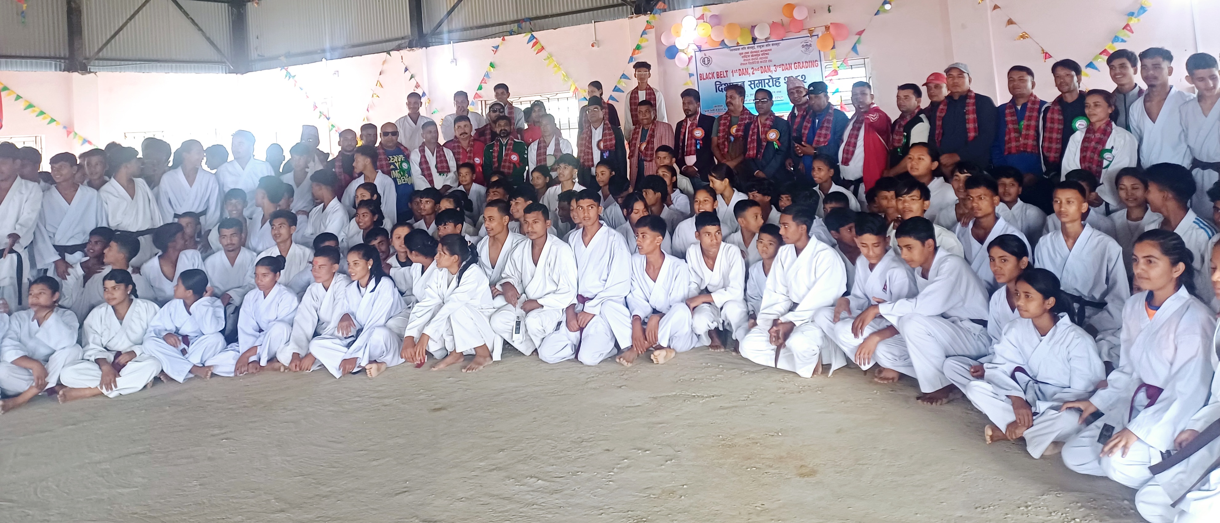 डडेल्धुरामा नेपाल सितोरियो कराँतेको सुदूरपश्चिम स्तरिय दिक्षान्त समारोह उदघाटन