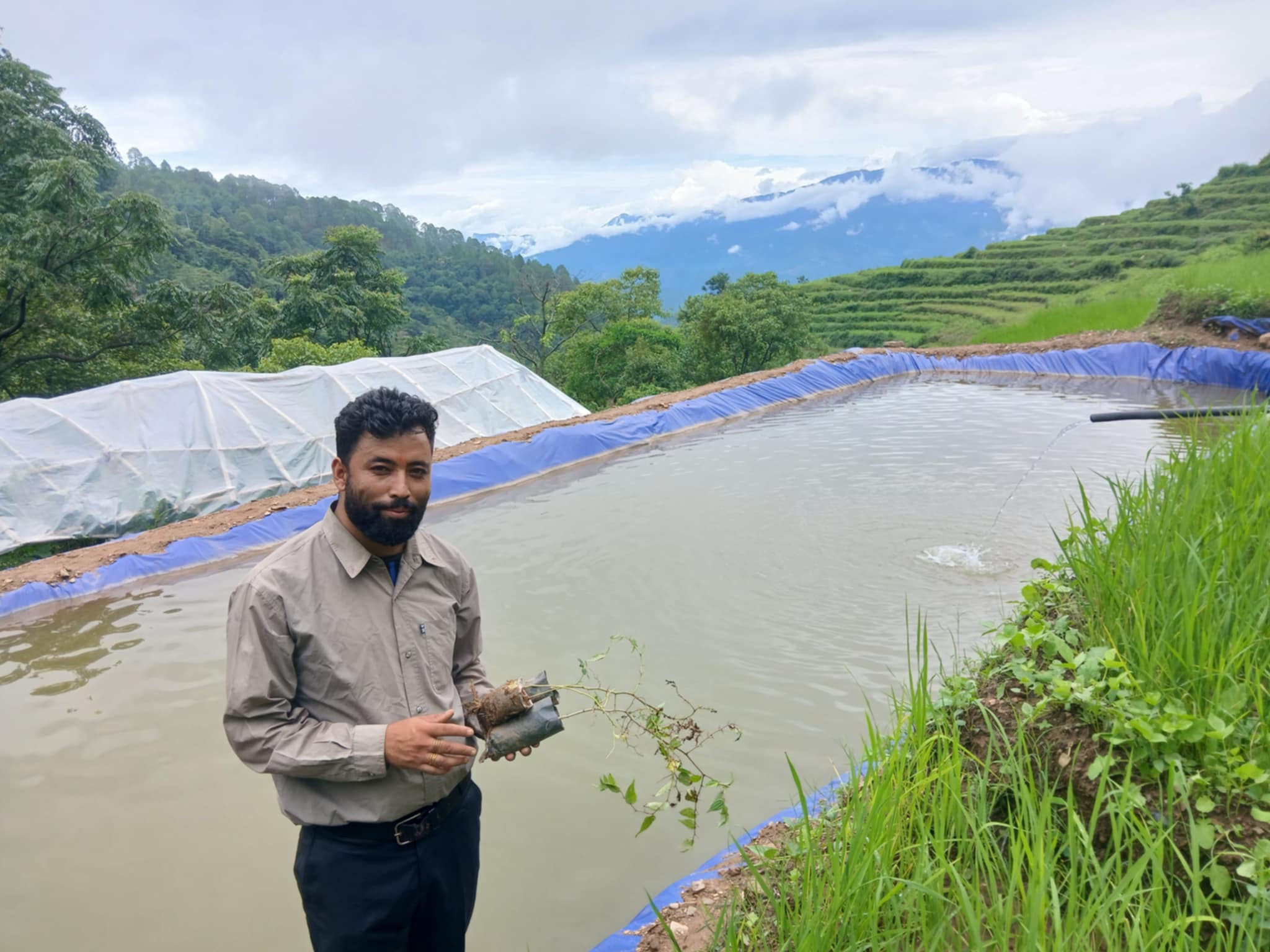 आत्मनिर्भर कृषिले फेरियो जीवन: सिलगढीका टेक बहादुर खड्का
