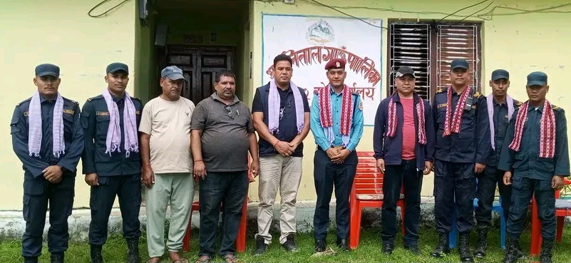 उणिकोटमा अस्थायी प्रहरी चौकी स्थापना