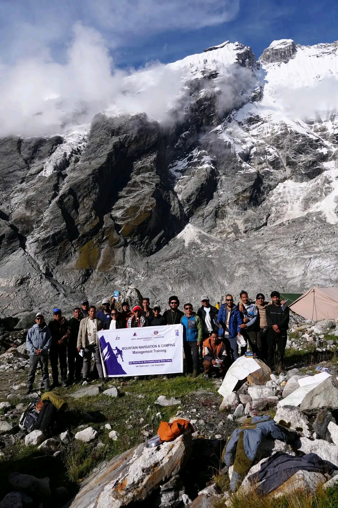 दार्चुलाको ल्याह्युल पिक (भभय चुली) ६,३९६ मिटरको सफल आरोहण