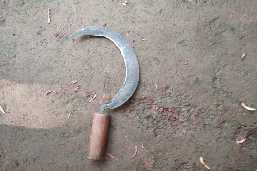 आफनै बाजेले ४ वर्षिय नातीमाथि गरे हँसिया प्रहार,नाति गम्भीर घाइते