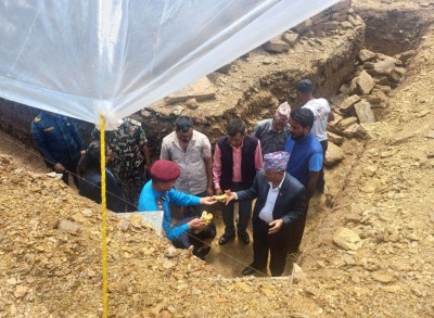 १ करोड ५० लाखको लगानीमा अमरगढी किल्लामा कोतघर निर्माण हुँदै