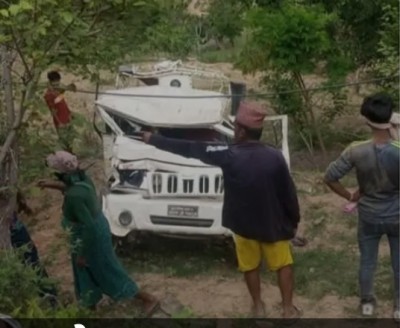 डोटीमा जिप दुर्घटना हुँदा एकजनाको मृत्यु, आठ घाइते